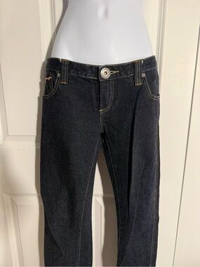 Vintage DC Skate Dark Wash Ultra Low Rise Jeans Size 27